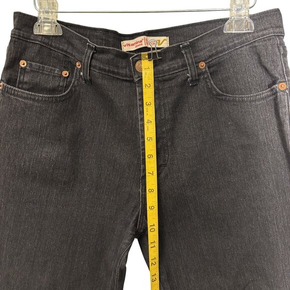 Vitamina Deluxe Edition Denim Jeans Straight-Leg Size 40 US 16 - Picture 9 of 11
